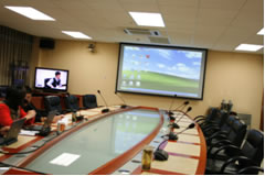 中國水產(chǎn)科學(xué)研究院遠程視頻會議系統(tǒng)效果圖